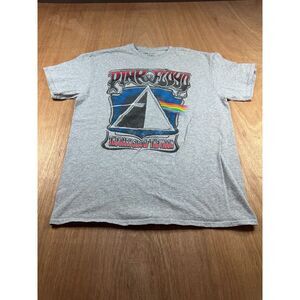 Pink Floyd Dark Side of the Moon T Shirt Gray Graphic Tee L